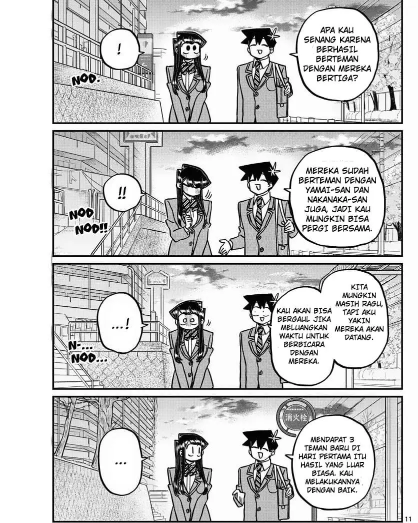 Komi-san wa Komyushou Desu Chapter 329 - halaman 11