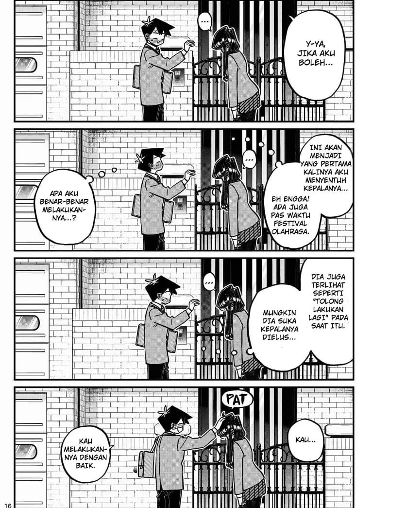 Komi-san wa Komyushou Desu Chapter 329 - halaman 16