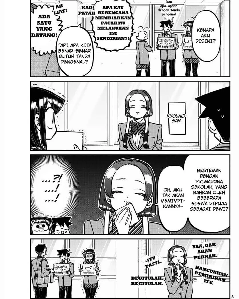 Komi-san wa Komyushou Desu Chapter 329 - halaman 3