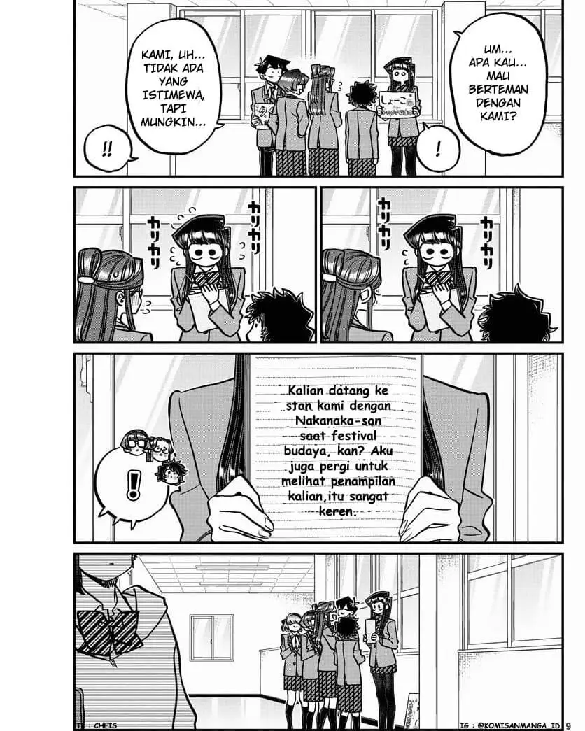 Komi-san wa Komyushou Desu Chapter 329 - halaman 9