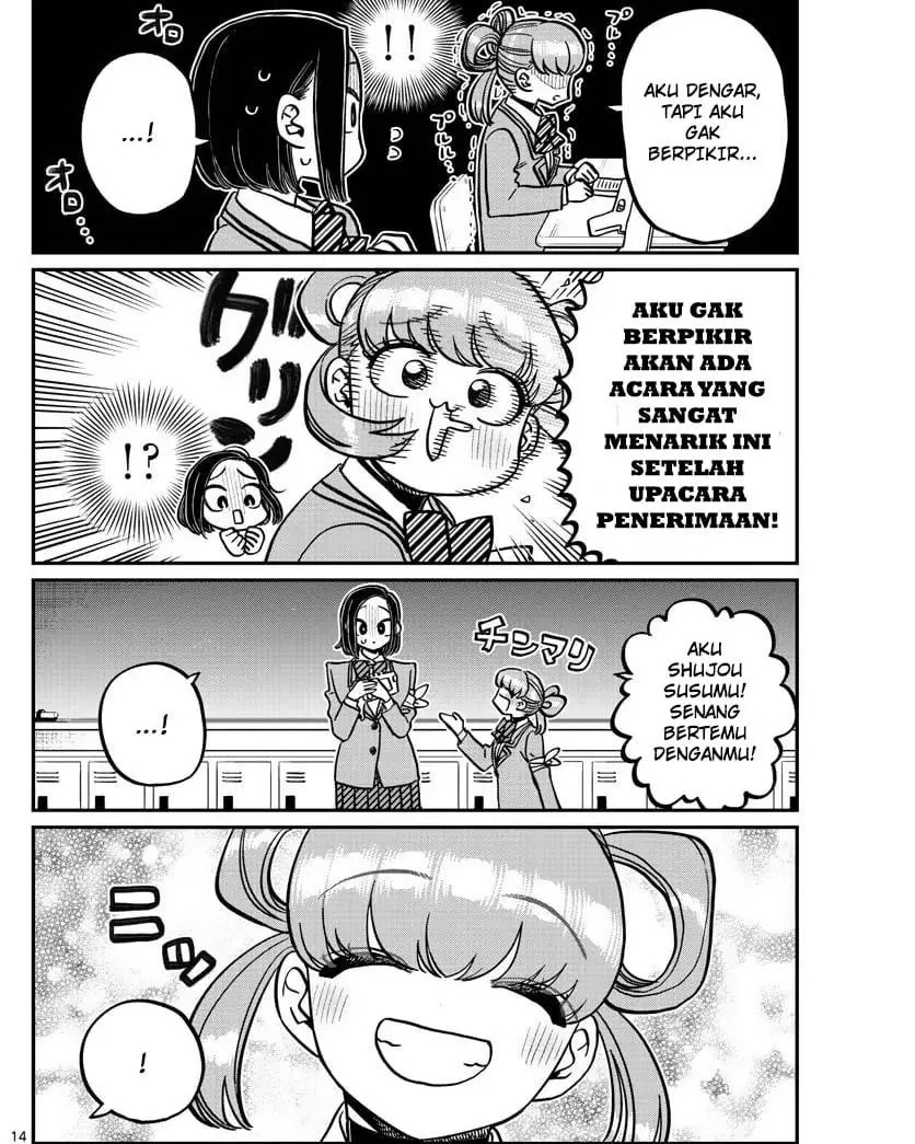 Komi-san wa Komyushou Desu Chapter 330 - halaman 14