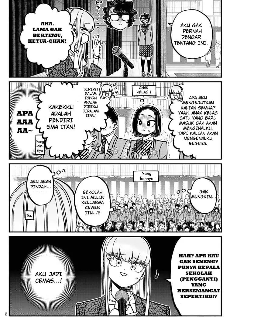 Komi-san wa Komyushou Desu Chapter 330 - halaman 2