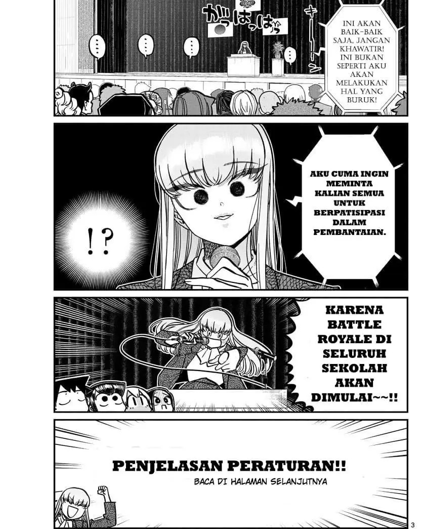 Komi-san wa Komyushou Desu Chapter 330 - halaman 3