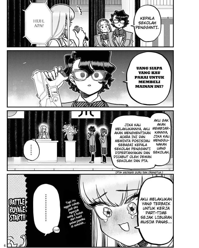 Komi-san wa Komyushou Desu Chapter 330 - halaman 6
