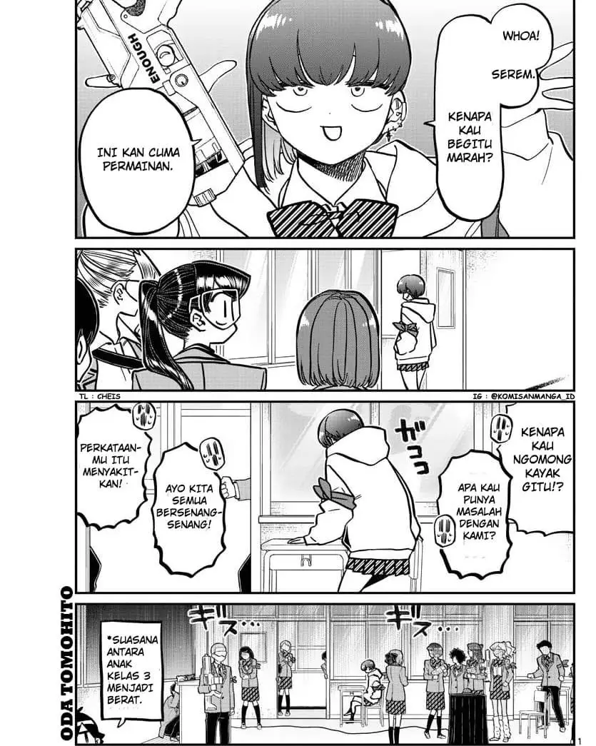 Komi-san wa Komyushou Desu Chapter 331 - halaman 1