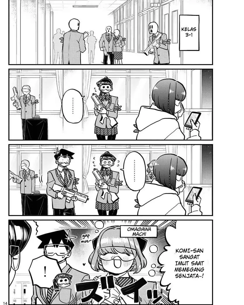 Komi-san wa Komyushou Desu Chapter 331 - halaman 14