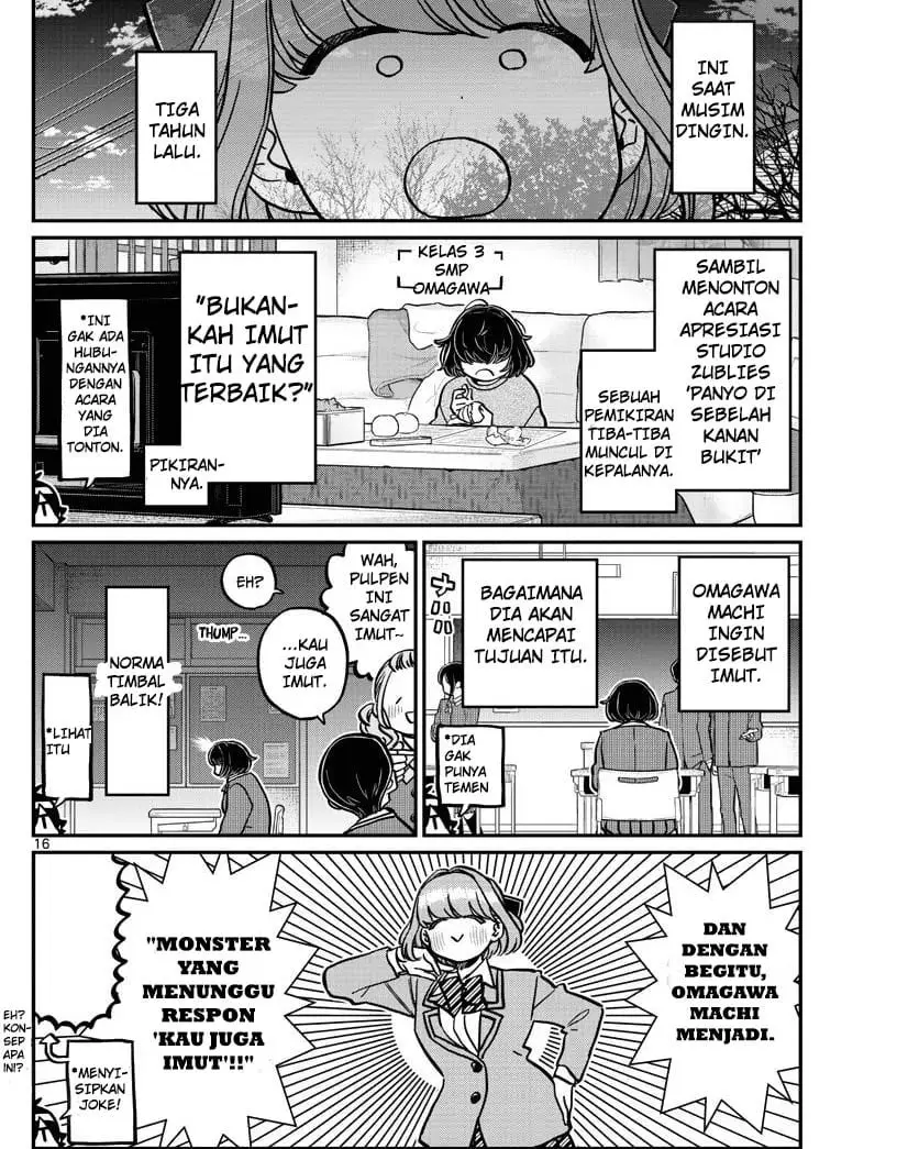 Komi-san wa Komyushou Desu Chapter 331 - halaman 16