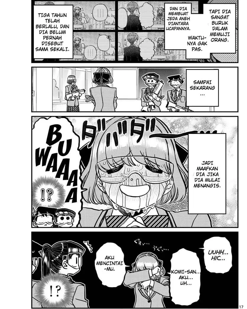 Komi-san wa Komyushou Desu Chapter 331 - halaman 17