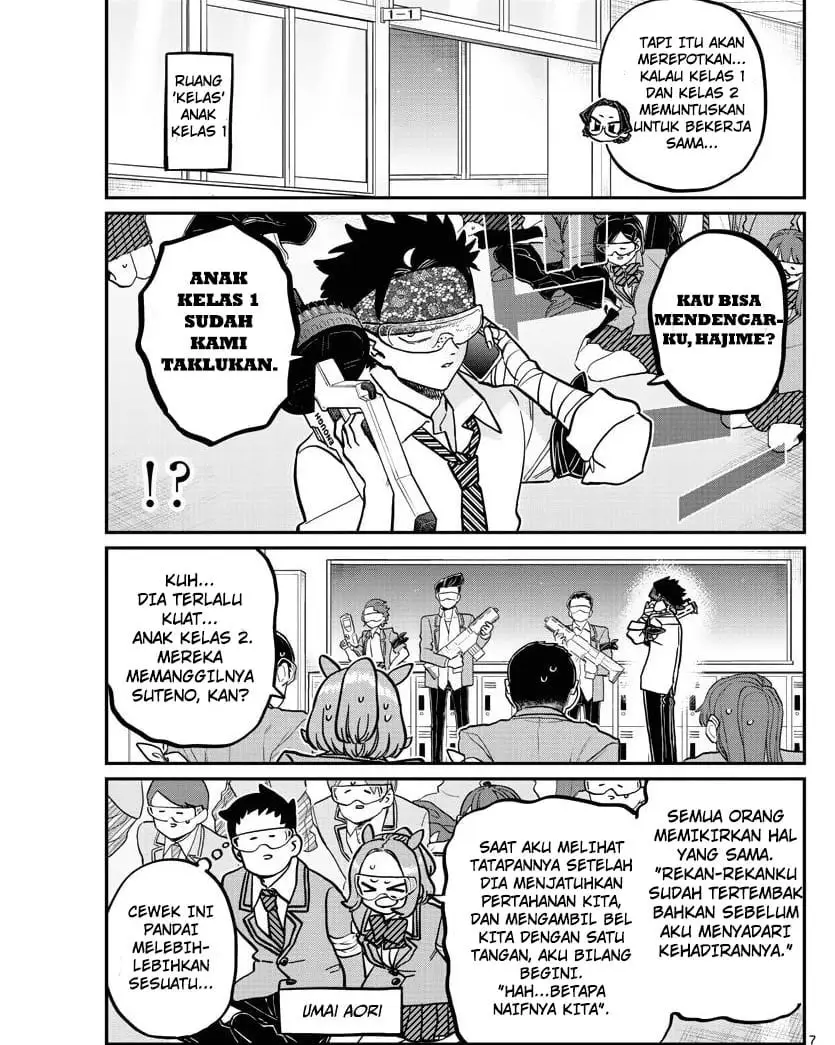 Komi-san wa Komyushou Desu Chapter 331 - halaman 7