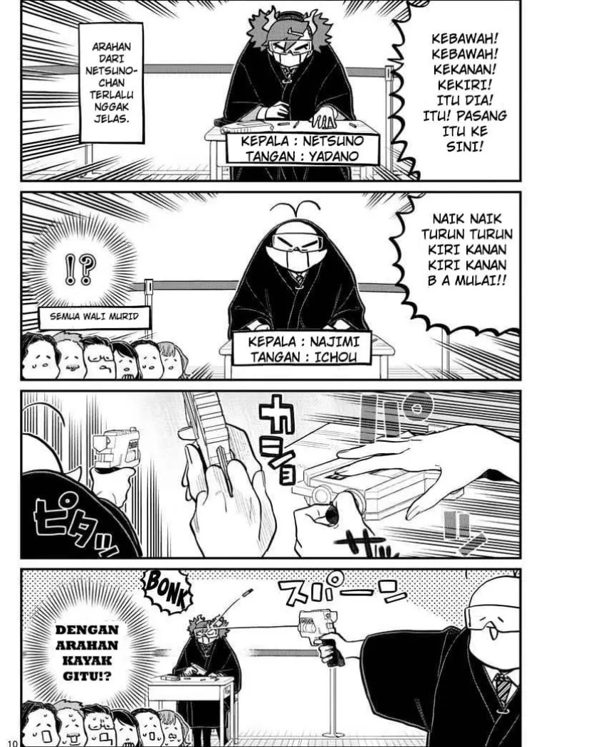 Komi-san wa Komyushou Desu Chapter 333.2 - halaman 10