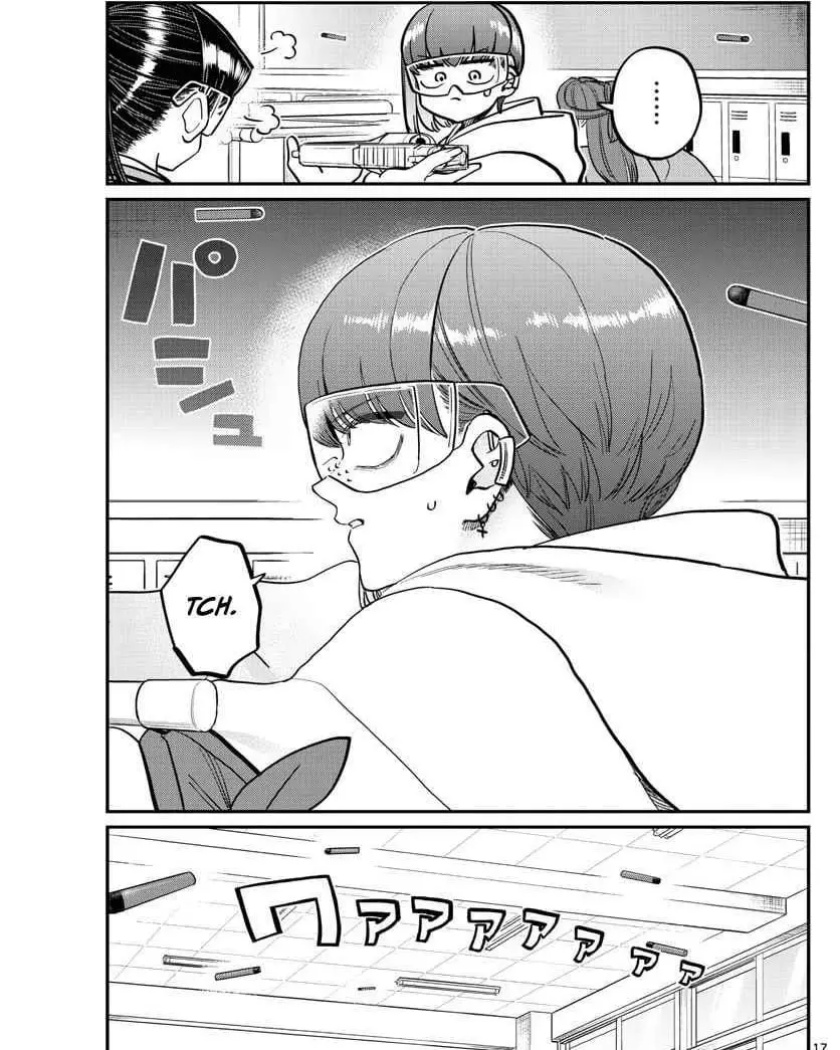 Komi-san wa Komyushou Desu Chapter 333.2 - halaman 17