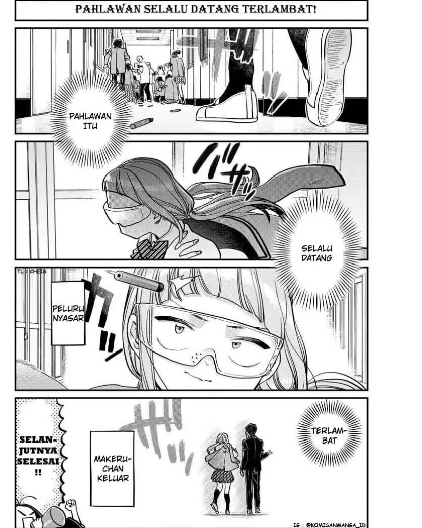 Komi-san wa Komyushou Desu Chapter 333.2 - halaman 18