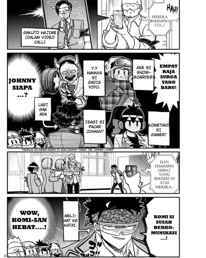 Komi-san wa Komyushou Desu Chapter 333.2 - halaman 2