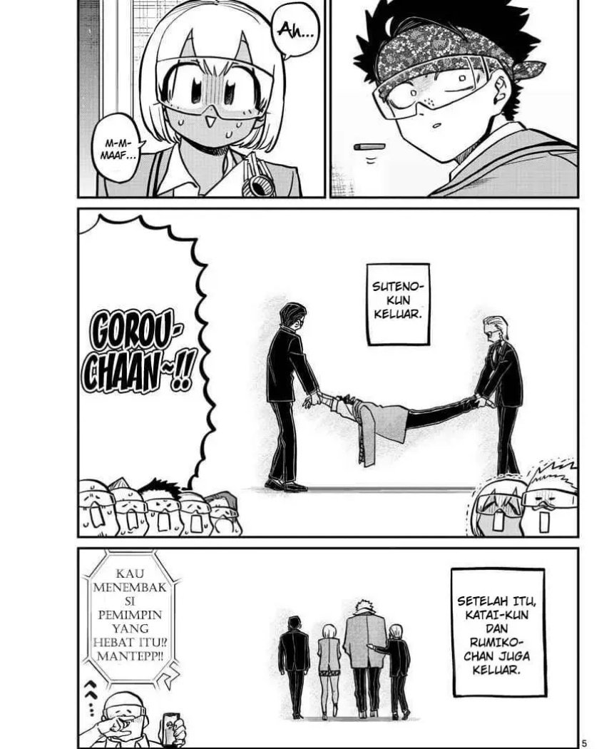 Komi-san wa Komyushou Desu Chapter 333.2 - halaman 5