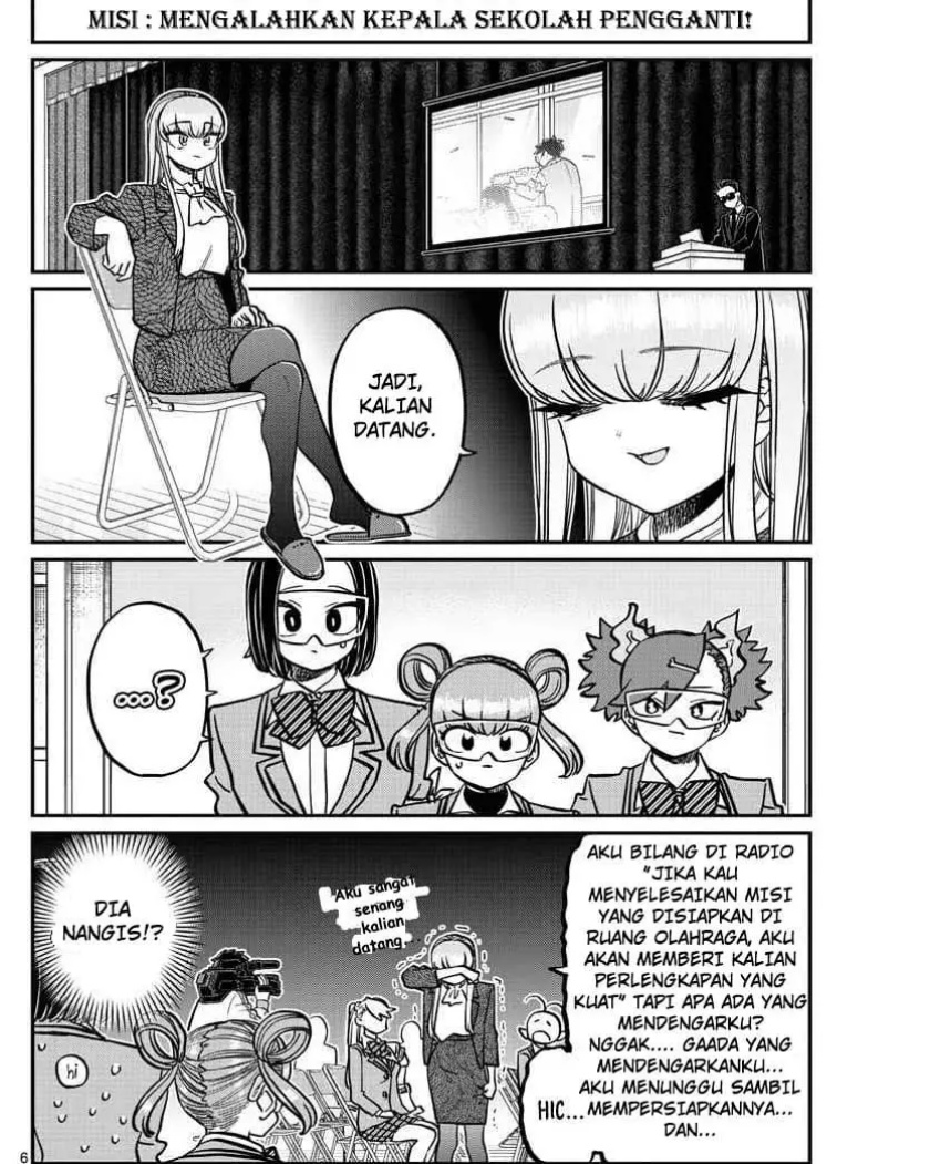 Komi-san wa Komyushou Desu Chapter 333.2 - halaman 6