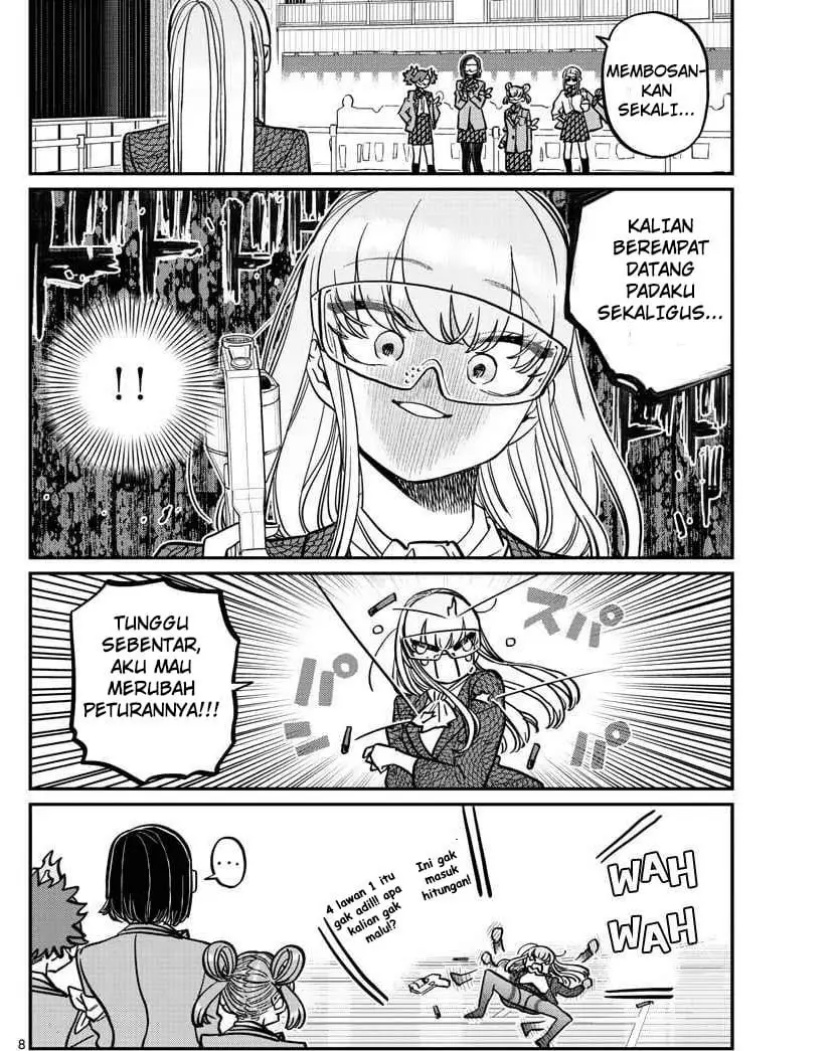Komi-san wa Komyushou Desu Chapter 333.2 - halaman 8
