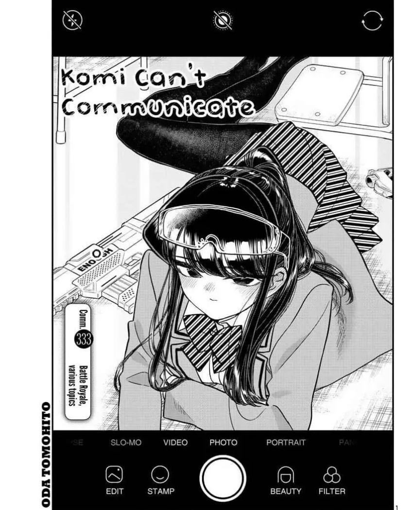 Komi-san wa Komyushou Desu Chapter 333 - halaman 1