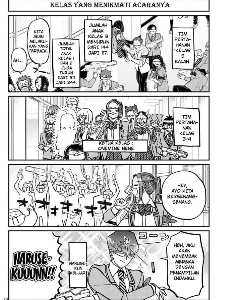 Komi-san wa Komyushou Desu Chapter 333 - halaman 10