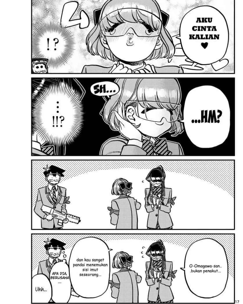 Komi-san wa Komyushou Desu Chapter 333 - halaman 17