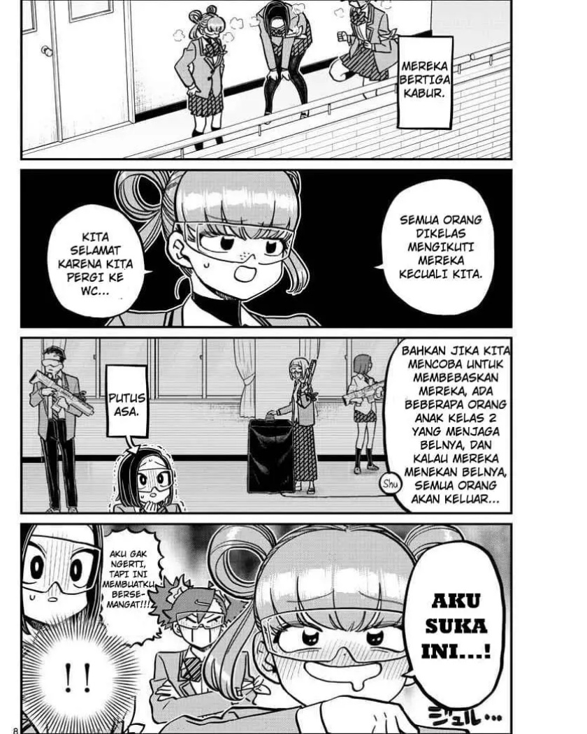 Komi-san wa Komyushou Desu Chapter 333 - halaman 8