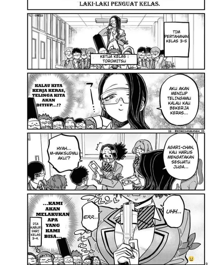 Komi-san wa Komyushou Desu Chapter 333 - halaman 9