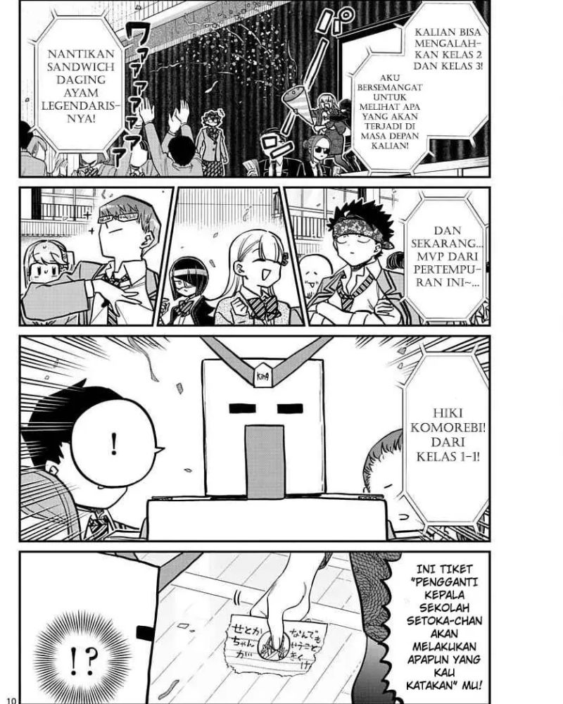 Komi-san wa Komyushou Desu Chapter 334 - halaman 10