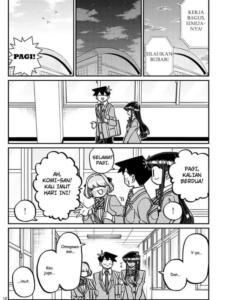 Komi-san wa Komyushou Desu Chapter 334 - halaman 12