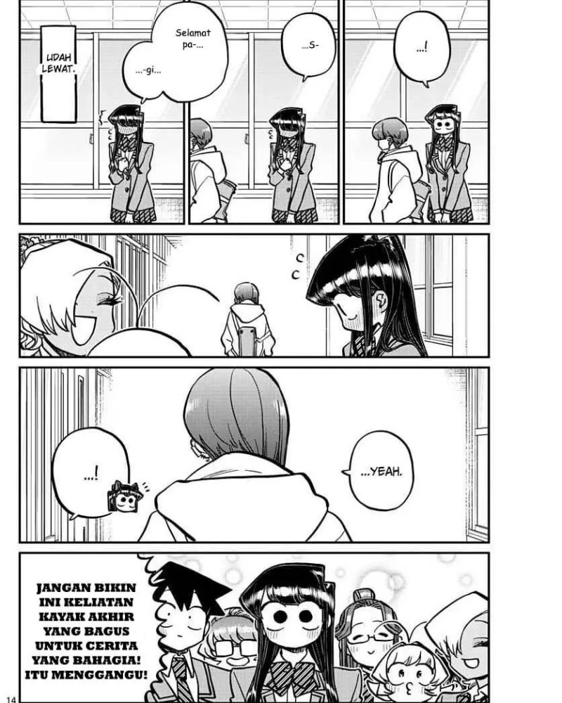 Komi-san wa Komyushou Desu Chapter 334 - halaman 14