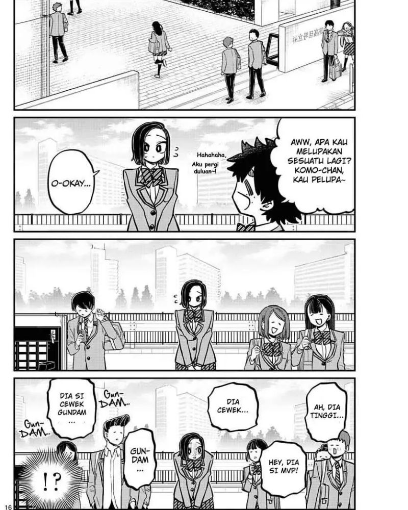Komi-san wa Komyushou Desu Chapter 334 - halaman 16