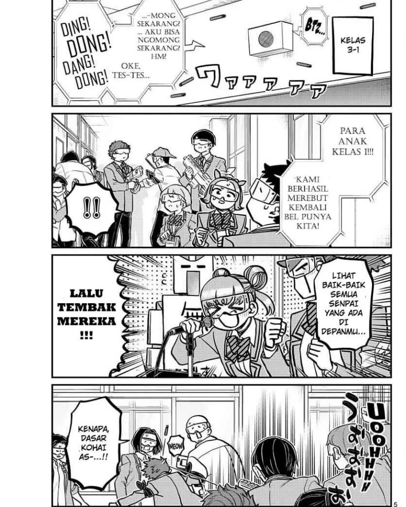Komi-san wa Komyushou Desu Chapter 334 - halaman 5