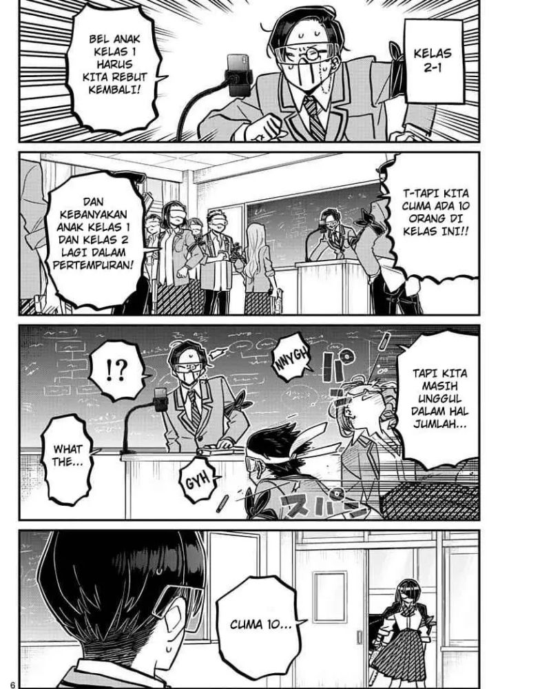 Komi-san wa Komyushou Desu Chapter 334 - halaman 6