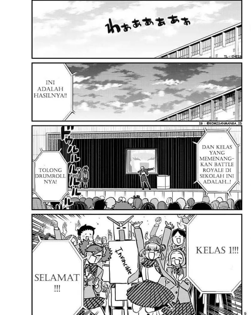 Komi-san wa Komyushou Desu Chapter 334 - halaman 9