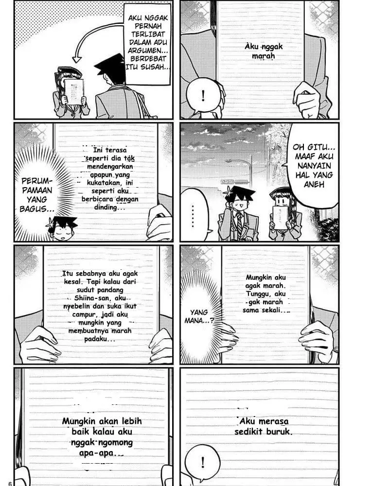 Komi-san wa Komyushou Desu Chapter 335 - halaman 6