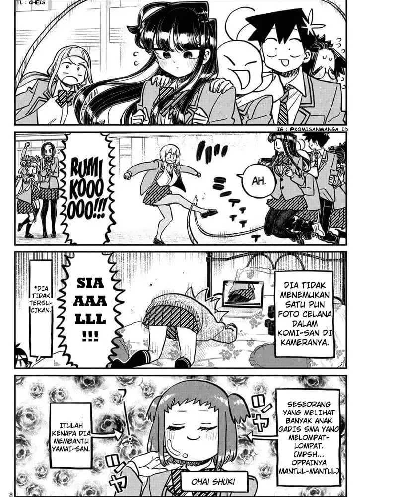 Komi-san wa Komyushou Desu Chapter 336 - halaman 8