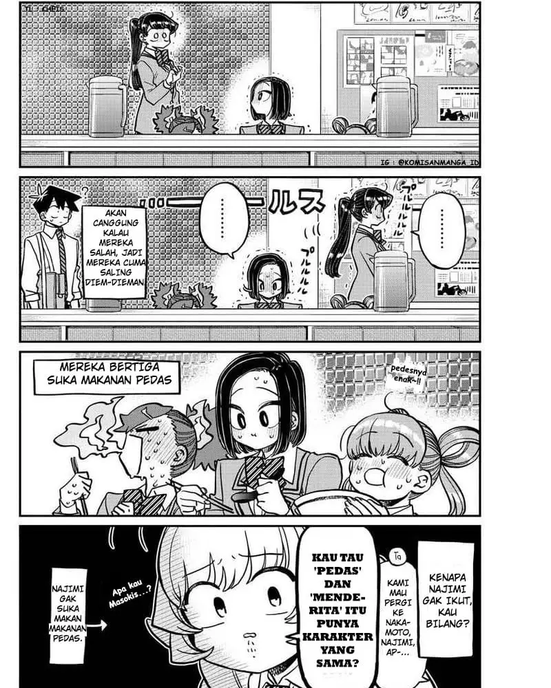 Komi-san wa Komyushou Desu Chapter 337 - halaman 18