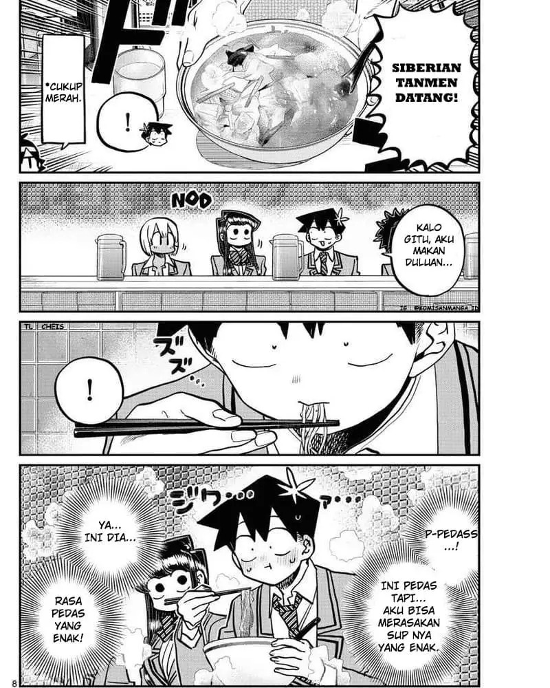 Komi-san wa Komyushou Desu Chapter 337 - halaman 8