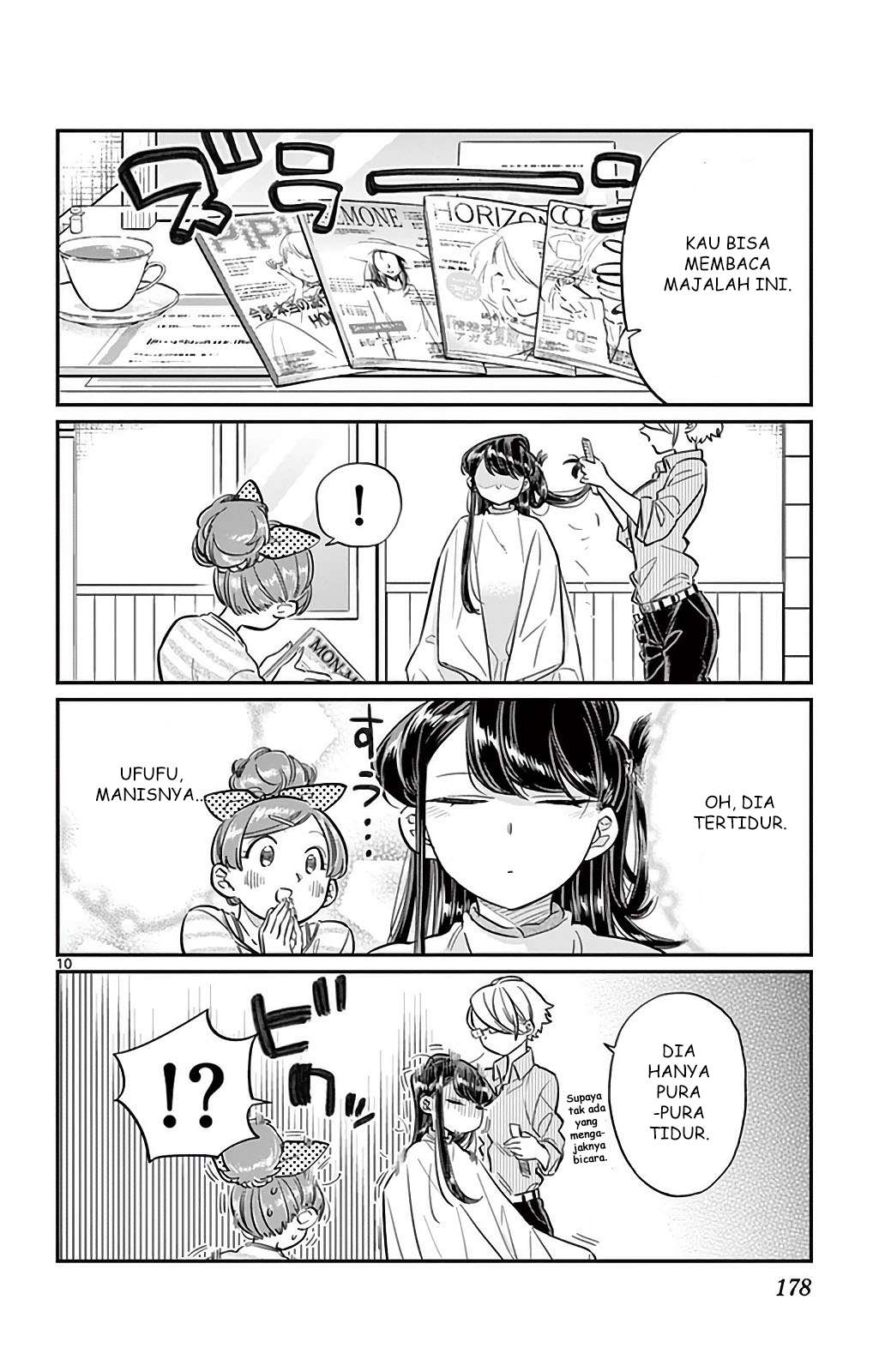 Komi-san wa Komyushou Desu Chapter 34 - halaman 10