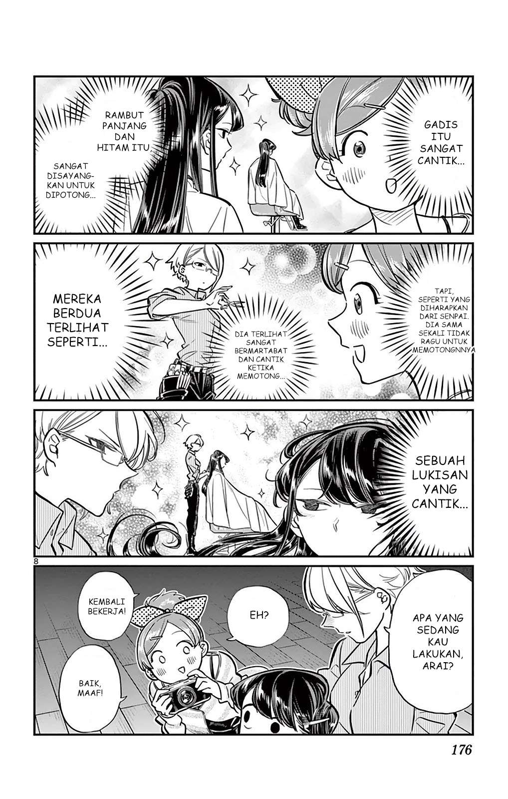Komi-san wa Komyushou Desu Chapter 34 - halaman 8