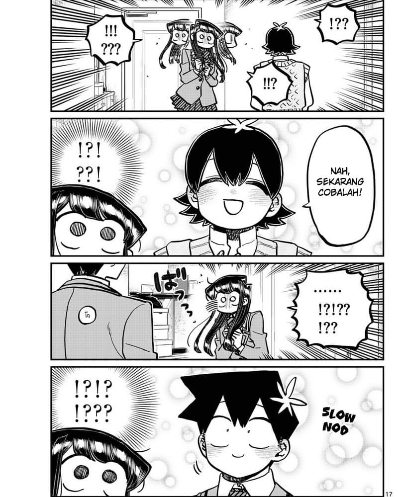 Komi-san wa Komyushou Desu Chapter 340 - halaman 17