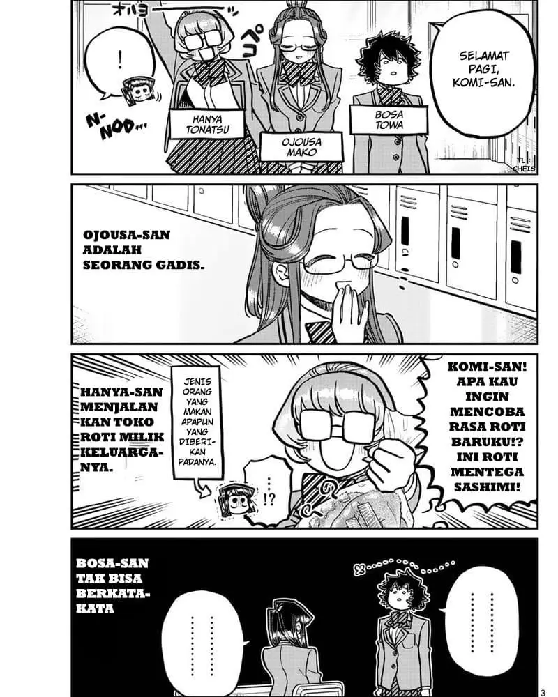 Komi-san wa Komyushou Desu Chapter 341 - halaman 3