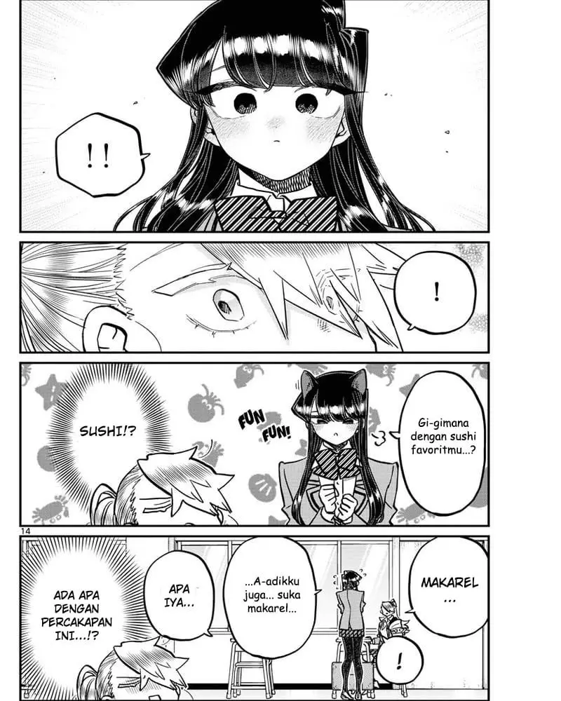 Komi-san wa Komyushou Desu Chapter 343 - halaman 15