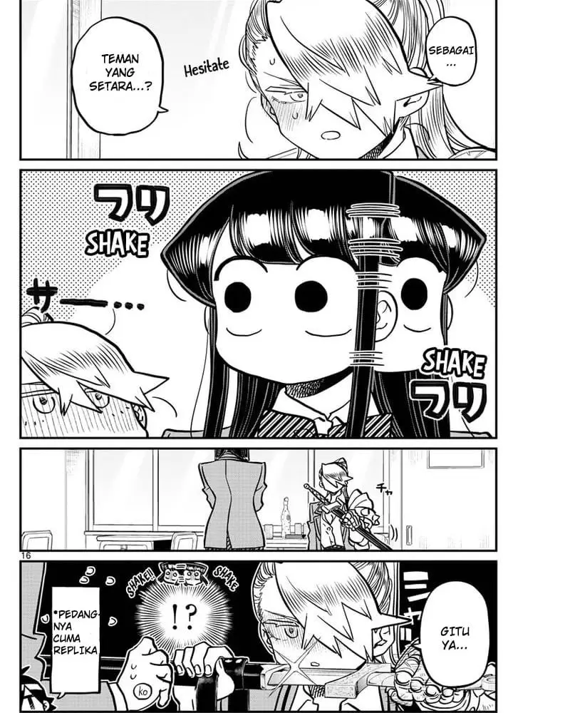 Komi-san wa Komyushou Desu Chapter 343 - halaman 17