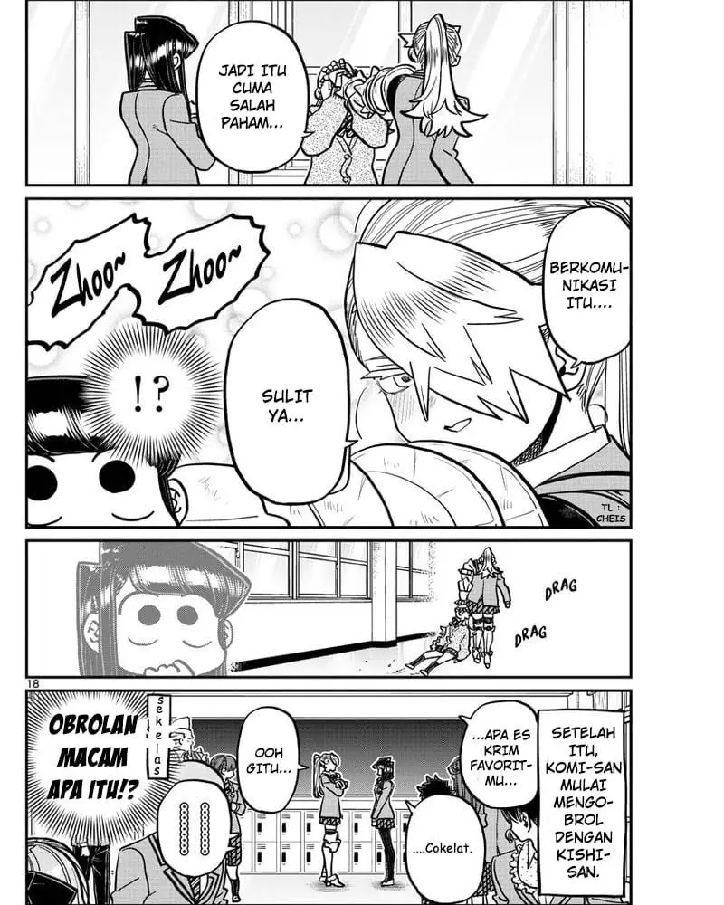Komi-san wa Komyushou Desu Chapter 343 - halaman 19