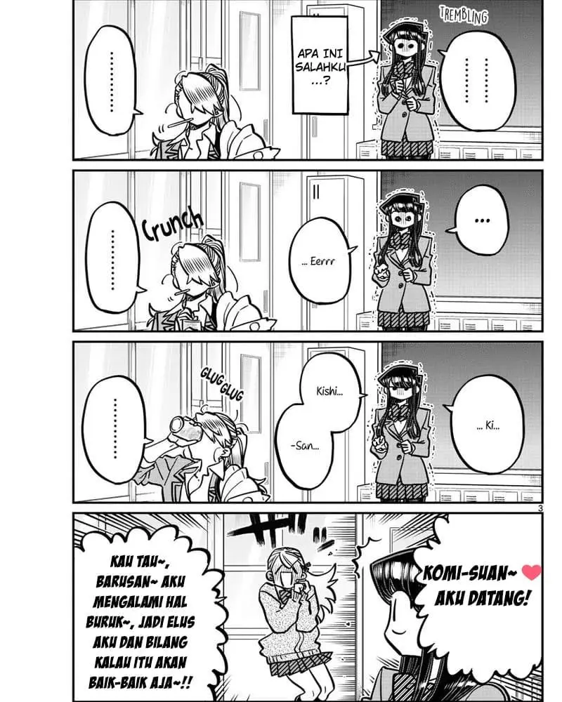 Komi-san wa Komyushou Desu Chapter 343 - halaman 4