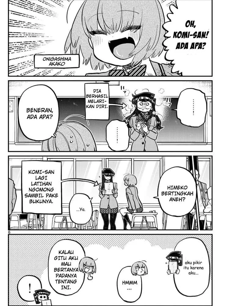 Komi-san wa Komyushou Desu Chapter 343 - halaman 7