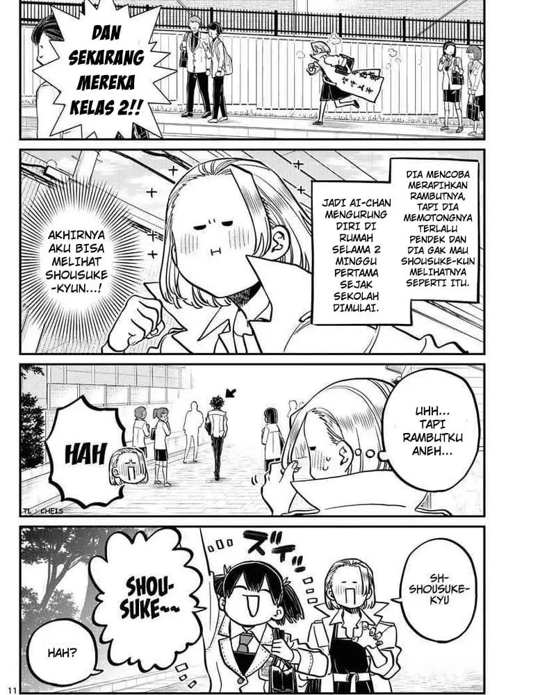 Komi-san wa Komyushou Desu Chapter 344 - halaman 11