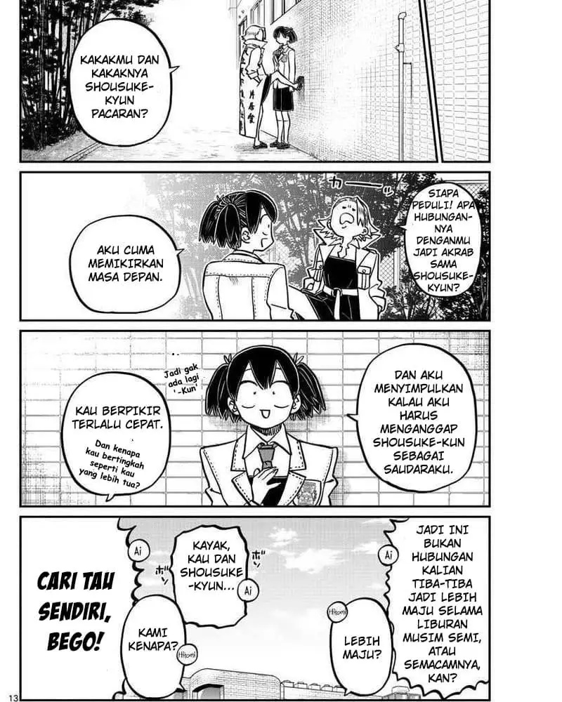 Komi-san wa Komyushou Desu Chapter 344 - halaman 13