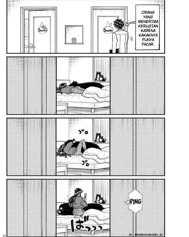 Komi-san wa Komyushou Desu Chapter 344 - halaman 17