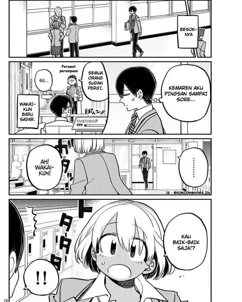 Komi-san wa Komyushou Desu Chapter 345 - halaman 16