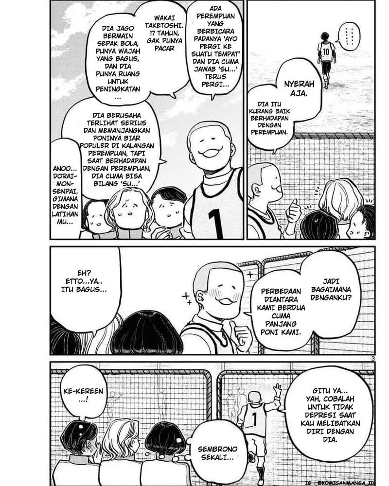 Komi-san wa Komyushou Desu Chapter 345 - halaman 3